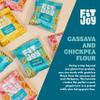 FitJoy Pretzel Variety Pack of 24 (0.5 Oz) - Tangy Dijon Mustard, Sea Salt, Cheezy White Cheddar Pretzel Twists - Dairy, Nut & Gluten Free Pretzels - Grain Free Tasty Snack Pretzels for Moms and More view 3