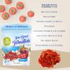 Galen Sun Dried Tomatoes, Julienne Cut, Soft, Moist, Ready to Eat, Mediterranean Flavor Sundried Tomato, Gmo Free, Kosher, Vegan, No Sugar Added, Resealable Bag, 3 oz (Pack of 6) view 3