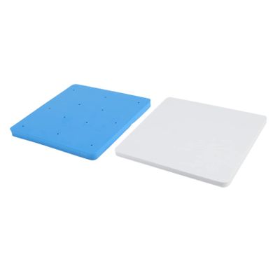 Cabilock 2pcs Fondant Flower Modelling Pad Set Sugarcraft for Cake Decoration Easy to Use and Clean for Shaping Flowers and Leaves