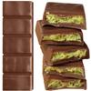 Dubai Kunafa Pistachio Chocolate Bars Pack of 48 (27g Each) Dubai Chocolate with Shredded Phyllo Dough Freshly Made, 2.86 lbs Ideal Gift for Holidays, Birthdays, Corporate Events & Celebrations view 2
