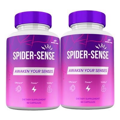 (2 Pack) Spider Sense Capsules, Advanced Premium SpiderSense Supplement Vitamin Pills