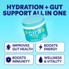 Cira Hydration + Gut Health Powder (45 Servings) - Electrolyte Drink Mix with Prebiotics & Probiotics for Digestion, Hydration & Recovery - Naturally Flavored with Stevia - Pineapple Passionfruit view 2