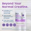 NativePath Creatine Monohydrate Powder with L-Leucine & L-Carnitine - Supports Muscle Health for Men & Women - 30 Servings view 3