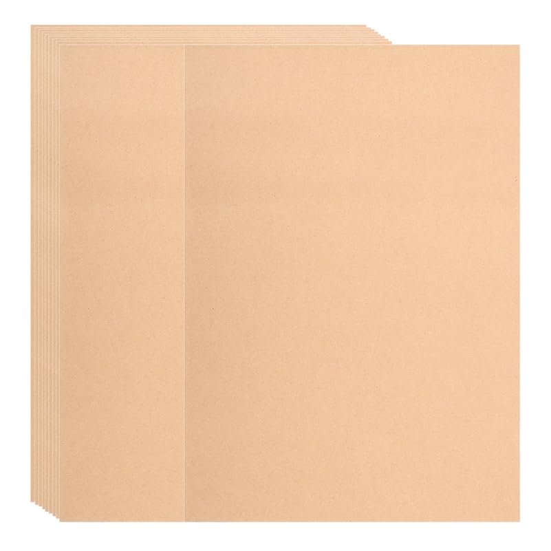 OATIPHO 20 Pcs Braille Cardboard Sheets - Durable Paper for 4 and Writing Boards Learning Supplies for Visually Impaired Schools Home Training Beige 11.8 x 9.4 in