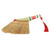 UTHCLO Chinese Handmade Straw Broom Small Whisk Broom for Asian Home Indoor Dust Cleaner Large Bales Ergonomic Handle Short Handle Home Office Cleaning Tool view 1