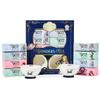 Alices Adventures in Wonderland Tea Assortment Gift Set, Includes 2 Ceramic Cups and 32 Tea Bags of Herbal, Black, and Green Tea in Whimsical Book-Shaped Packaging, Set of 34 view 1