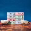 Alices Adventures in Wonderland Tea Assortment Gift Set, Includes 2 Ceramic Cups and 32 Tea Bags of Herbal, Black, and Green Tea in Whimsical Book-Shaped Packaging, Set of 34 view 2
