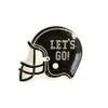 My Mind's Eye Football Helmet Plates Fun Sports Party Tableware for Tailgate Parties Game Day Snacks Desserts and Football Celebrations Pack of 8, 8.5 x 10 Inches view 1