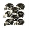 My Mind's Eye Football Helmet Plates Fun Sports Party Tableware for Tailgate Parties Game Day Snacks Desserts and Football Celebrations Pack of 8, 8.5 x 10 Inches view 4