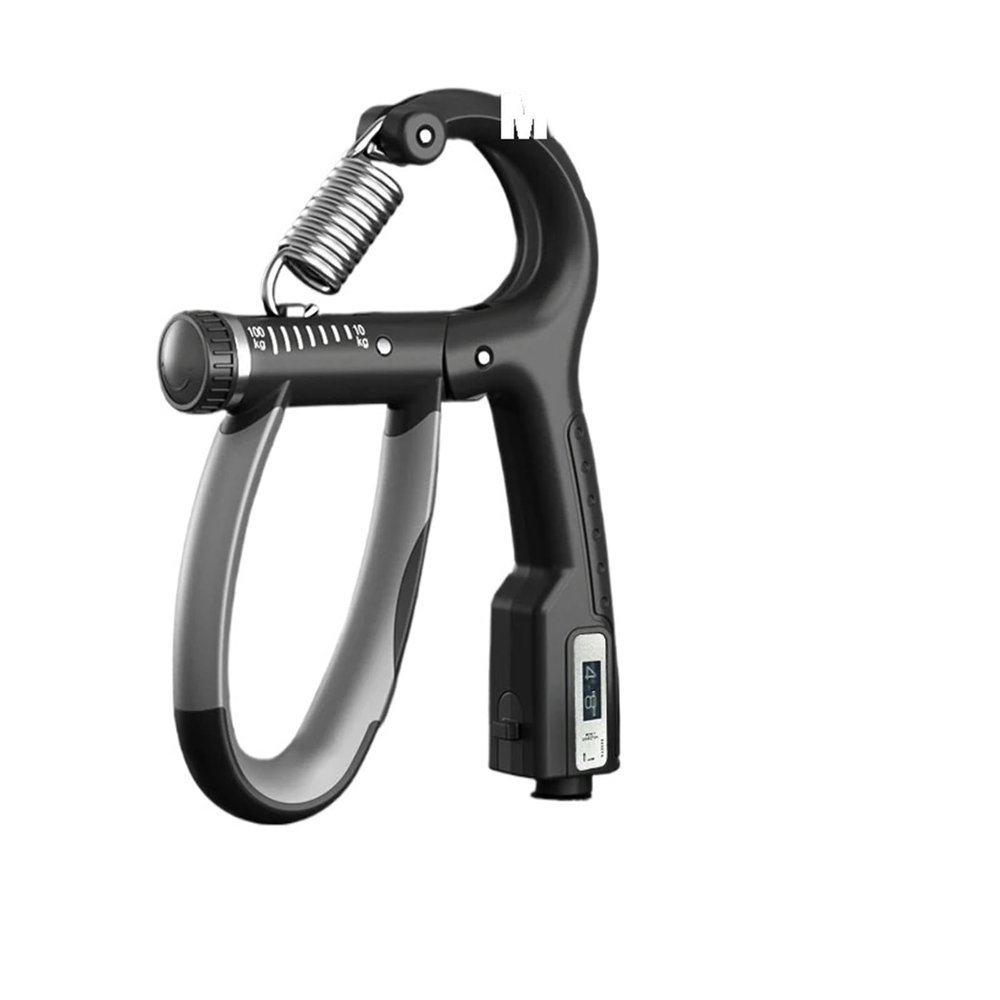 Adjustable Grip High-strength Thickened Spring Force Professional Arm Muscle Exercise Hand Wrist Strength Rehabilitation(Mechanical black)