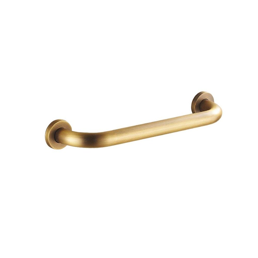 Grab Rails for Bathroom Handrails Grab Bar Grab Rails Brass Wall Mounted Brushed Finish Elderly/Disabled Handrails Aid Hold for Toilet/Shower Bathroom