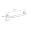 Grab Rails for Bathroom Handrails Grab Bar Grab Rails Brass Wall Mounted Brushed Finish Elderly/Disabled Handrails Aid Hold for Toilet/Shower Bathroom view 2