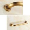 Grab Rails for Bathroom Handrails Grab Bar Grab Rails Brass Wall Mounted Brushed Finish Elderly/Disabled Handrails Aid Hold for Toilet/Shower Bathroom view 3