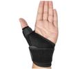 HOODANCOS 1Pc Wrist Thumb Brace for Sports and Home Use Durable Protection Cover for Rehabilitation and Support Breathable Material Black view 3