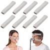 8-Pack Mask Strap Covers, Headgear Strap Cushions, Cushions Pads for Sleep Apnea Mask, Comfortable Mask Accessories and Skin Protector Compatible with Most mask Strap to Reduce Discomfort (Gray) view 1