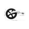 WRITWAA Solid Tire Wheelchair Front Wheel Replacement Effortless Maneuverability Maintenance for Power Wheelchairs view 2