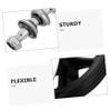 WRITWAA Solid Tire Wheelchair Front Wheel Replacement Effortless Maneuverability Maintenance for Power Wheelchairs view 3