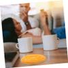 FUNOMOCYA 2pcs Embroidered Teapot Cushion Sound Bowl Mat Prop Buddhist Ritual Pad Decorative Yoga Mat Pad view 3
