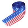 Angoily 1roll Patriotic Craft Ribbon for Independence Day Multi-use and Decor for Wrapping Craft Making and Party Decorations Yards view 1