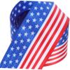 Angoily 1roll Patriotic Craft Ribbon for Independence Day Multi-use and Decor for Wrapping Craft Making and Party Decorations Yards view 3