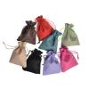 OJEVMLFVQ Drawstring Gift Bags 20pcs Burlap Linen Drawstring Gift Bags Favor Wedding Christmas Gift Bag Jewelry Packaging(White,7X9CM_LINEN) view 3