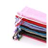 OJEVMLFVQ Drawstring Gift Bags 20pcs Burlap Linen Drawstring Gift Bags Favor Wedding Christmas Gift Bag Jewelry Packaging(White,7X9CM_LINEN) view 4