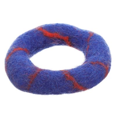 CATIEBYE Singing Bowl Cushion Pad Meditation Cushion Buddhist Sound Bowl Wool Loop