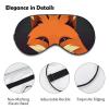 A Fox Image Sleep Eye Mask Shading Light Sleep Mask with Adjustable Buckle Strap Sleep Masks Comfortable Super Soft for Travel Nap Meditation view 3