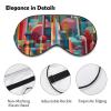 A Colorful Painting Sleep Eye Mask Shading Light Sleep Mask with Adjustable Buckle Strap Sleep Masks Comfortable Super Soft for Travel Nap Meditation view 3