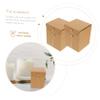 GALPADA 2pcs Elegant Handmade Kraft Paper Packing Boxes for Soap Glass Cup Small Soap Packaging view 4