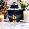 KARYLIZ Guitar Memorial Cremation Urns for Human Ashes Adult Male, Small Funeral Urns for Female, Tiny Ashes Holder for Women & Men, Burial Cremation Music Urn (Combo of 5, 10" & 3") view 4
