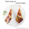 GHENBLT Cartoon Chicken 1PCS Kitchen Hand Towel Super Absorbent Microfiber Cleaning Cloth Fast Drying Tea Towels with Hanging Loop Soft Dish Towels for Kitchen Dish Rags Decorative Set view 4