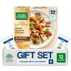 Salutem Vita Simply Steamers Beef Chimichurri Bowl Frozen Meal, Gift Set 0,6 lbs Pack of 12
