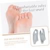 HOODANCOS 1pair Comfortable Toe Splitter Protectors Strap Skin-friendly Bunion for Women Relief for Hallux and Hammer Toes Easy to Carry and Use view 3