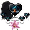 Black Guitar Large Cremation Urns for Human Ashes Adult Dad - Mini Burial Deocrative Urn for Human Ashes Adult Mom - Funeral Ashes 1 Large 4 Keepsake view 1