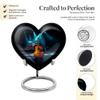 Black Guitar Large Cremation Urns for Human Ashes Adult Dad - Mini Burial Deocrative Urn for Human Ashes Adult Mom - Funeral Ashes 1 Large 4 Keepsake view 3