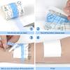 3 Rolls Transparent Waterproof Bandages Film Dressing Clear Adhesive Dressing Tape, Post Surgical Shower Shield for Tattoos Swimming 3 Sizes (2 Inch, 4 Inch, 6 Inch) view 3