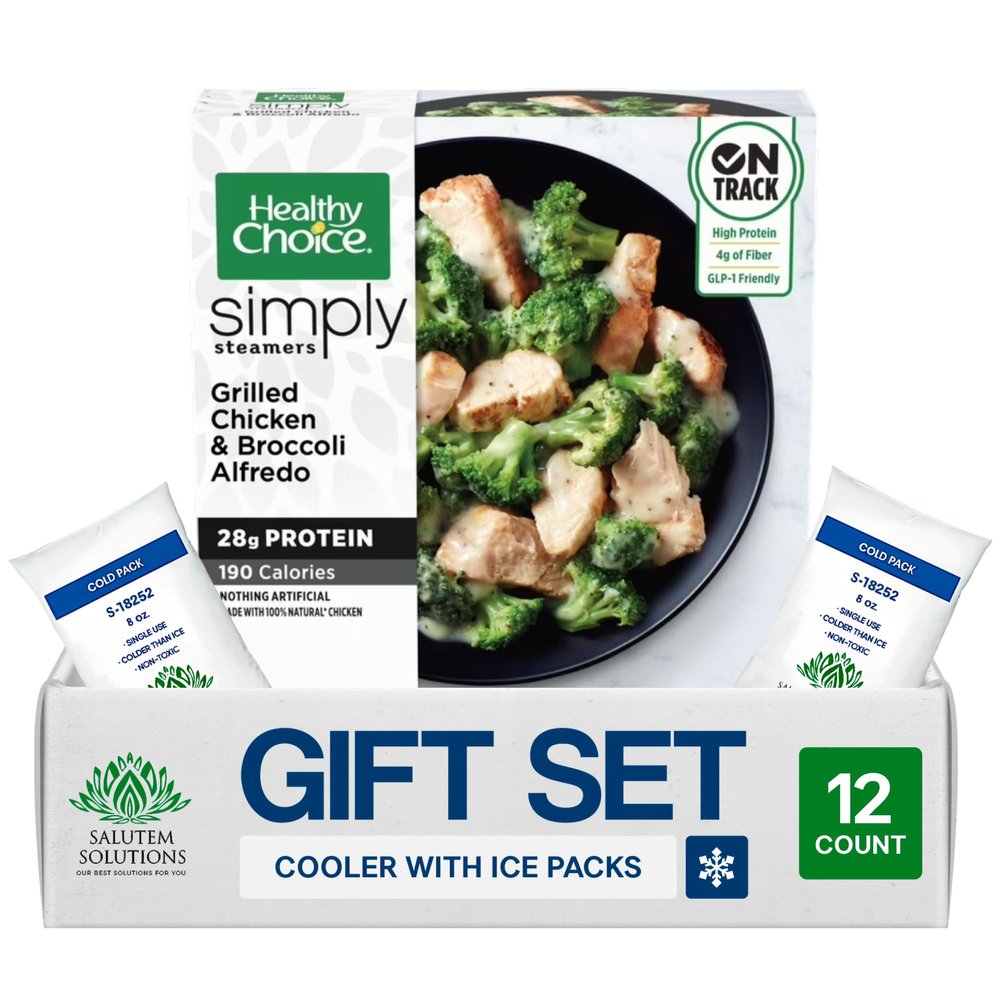 Salutem Vita Crustless Chicken Pot Pie Bowl Frozen Meal, Gift Set 0,6 lbs Pack of 12