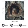 GHENBLT Squirrel in The Tree Hole 1PCS Kitchen Hand Towel Super Absorbent Microfiber Cleaning Cloth Fast Drying Tea Towels with Hanging Loop Soft Dish Towels for Kitchen Dish Rags Decorative Set view 2