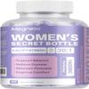 MEGNETA Advanced Feminine Wellness Supplement Herbal Blend with Kacip Fatimah, Fenugreek, Slippery Elm Bark, Manjakani 60 Capsules view 1