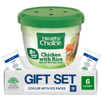 Salutem Vita General Tso's Spicy Chicken Frozen Asian Meal, Gift Set 0,6 lbs Pack of 6