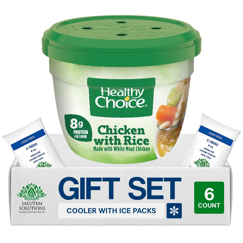 Salutem Vita General Tso's Spicy Chicken Frozen Asian Meal, Gift Set 0,6 lbs Pack of 6