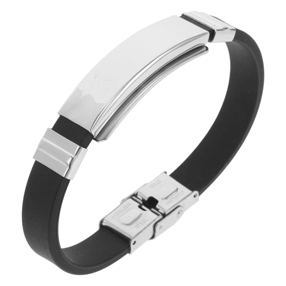 HONMEET Static Silicone Wristband for Men and Women Stylish Winter Sports Bracelet for Static Reduction Comfortable Wear for Indoor and Outdoor Activities