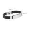 HONMEET Static Silicone Wristband for Men and Women Stylish Winter Sports Bracelet for Static Reduction Comfortable Wear for Indoor and Outdoor Activities view 2