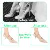 Giantree 4 Pairs of High Heel Laces, Shiny Highs Heels Laces, Elastic Rhinestone Shoe Strap Extender, Elastic Highs Heel Anti-Loose Shoelaces, Removable Shoelaces for Fixing Elastics High Heels view 4