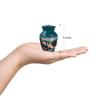 YATHABHISA Keepsake Urns for Ashes, Urns for Human Ashes, Cremation Urns for Human Ashes, Memorial Gift, Green, 3 Inch view 3