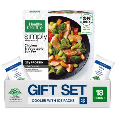 Salutem Vita Beef Merlot Bowl Frozen Meal, Gift Set 0,6 lbs Pack of 18
