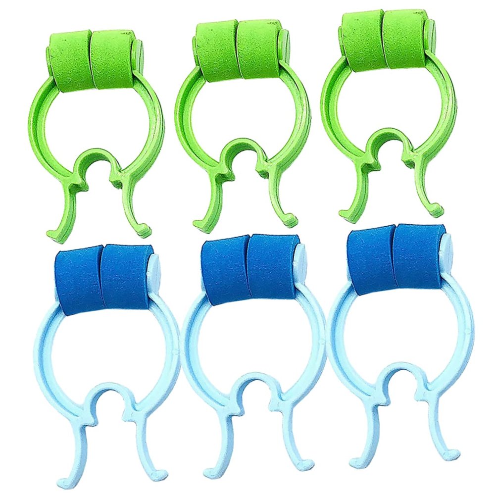 ARTSEWPLY 6pcs Portable Nose Clips for Nosebleed Control Breathable Nose for Fixing Shape Compact Easy to Use for Home Travel and Outdoor Activities