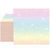 40pcs Rainbow Birthday Decorations Disposable Rainbow Napkins for Spring Summer Theme Party Wedding Afternoon Tea Girls Birthday Baby Shower Party Decorations 6.56.5 Inches view 1