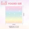 40pcs Rainbow Birthday Decorations Disposable Rainbow Napkins for Spring Summer Theme Party Wedding Afternoon Tea Girls Birthday Baby Shower Party Decorations 6.56.5 Inches view 2